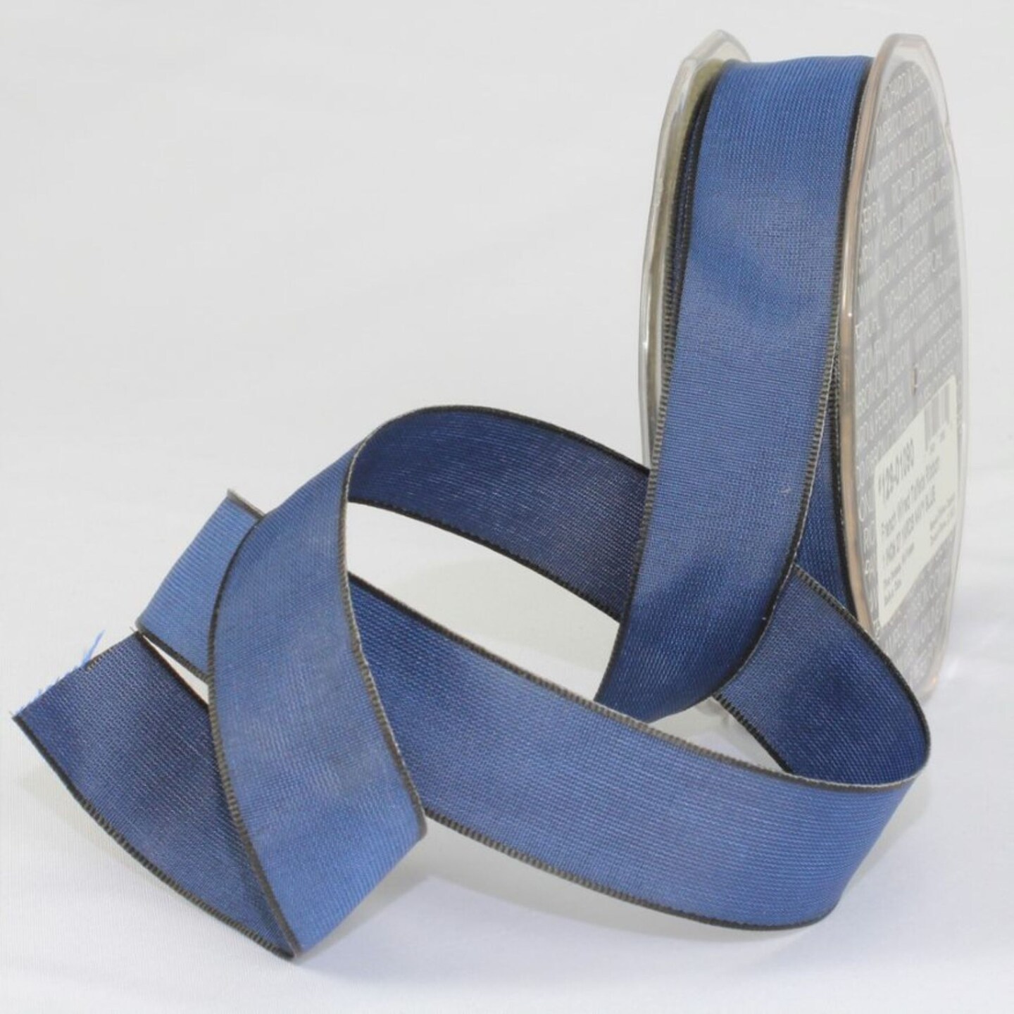 The Ribbon People Navy Blue Solid Wired Craft Ribbon 1&#x22; x 54 Yards