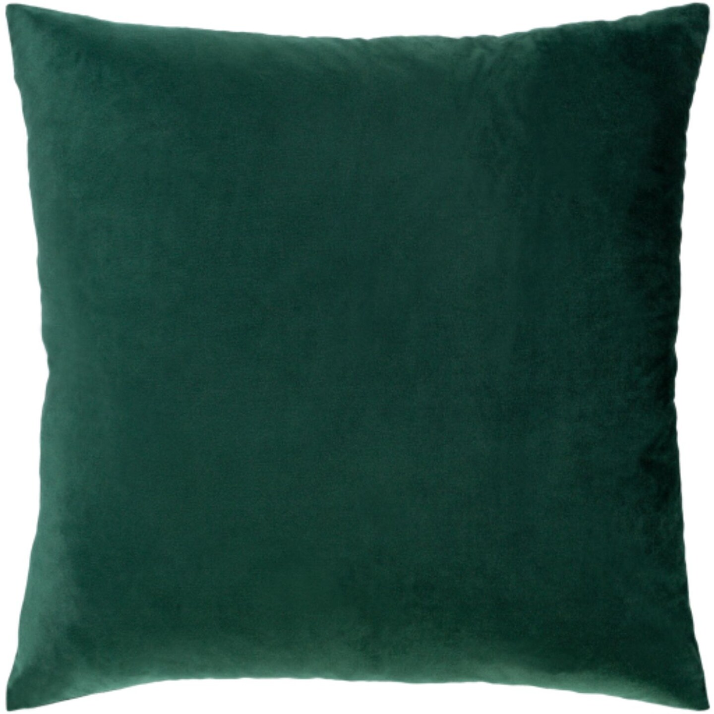 Tiwari Home 22&#x22; Green and Purple Digitally Printed Floral Pattern Velvet Throw Pillow Cover