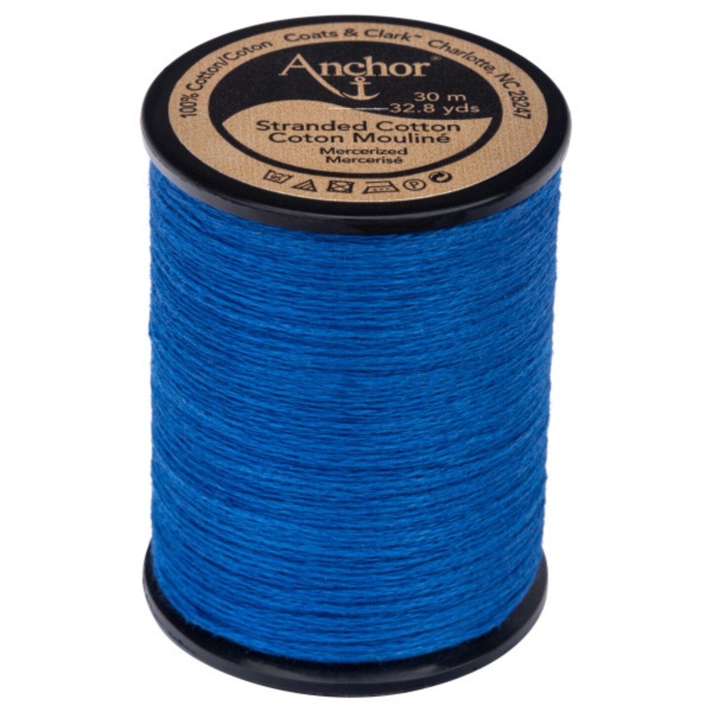 Anchor 6-Strand Embroidery Floss Spool 32.8yd-Cobalt Blue Medium Dark