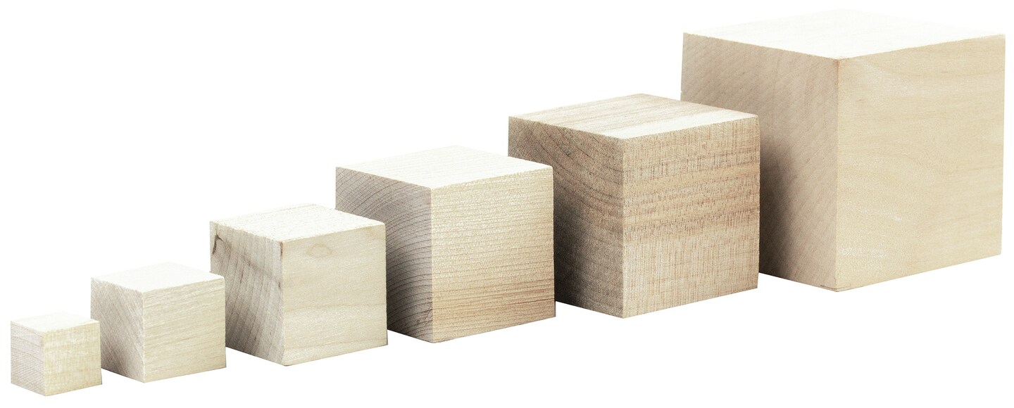 Hygloss Wood Blocks 1-1/2" 5/Pkg | Michaels