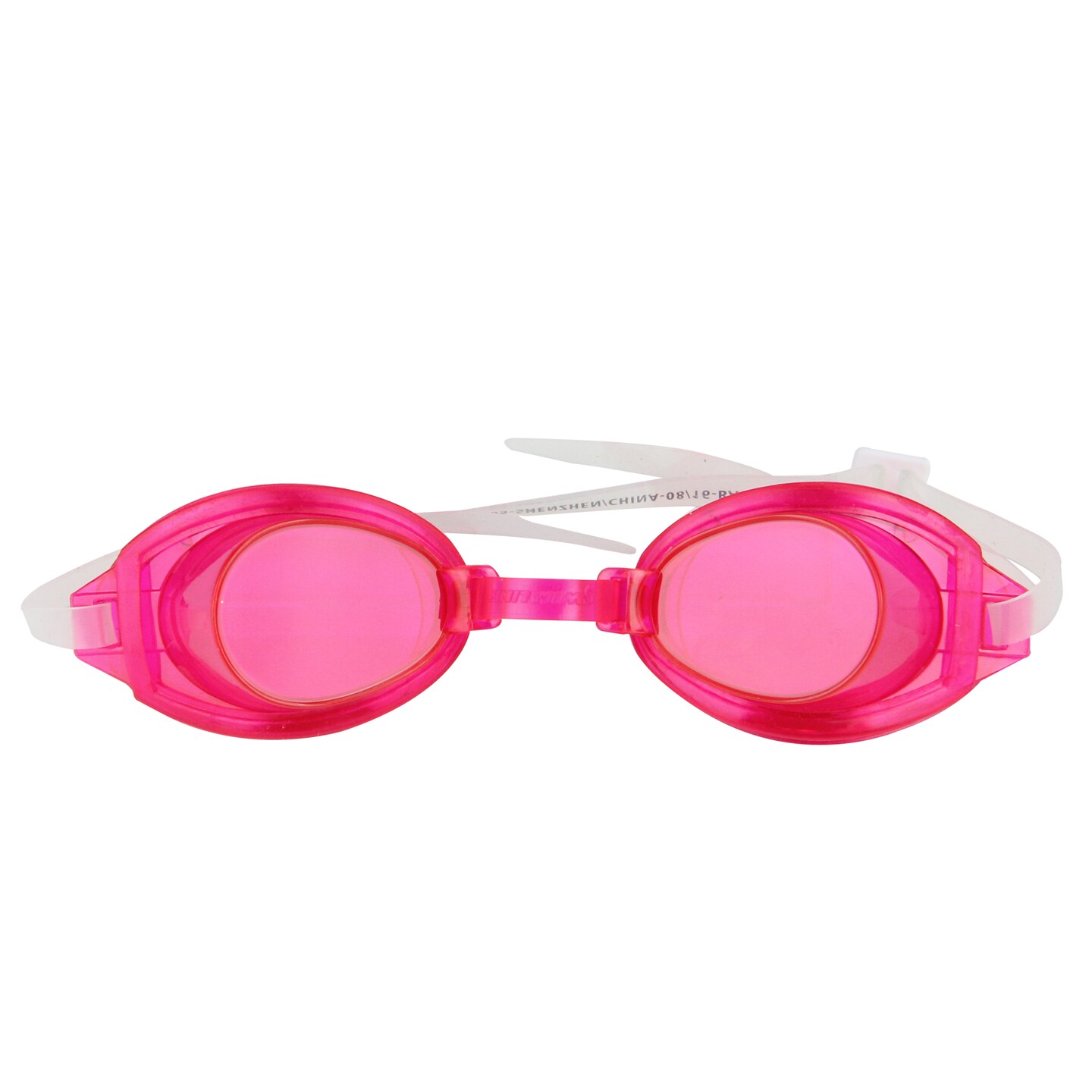 Swim Central 6" Pink Recreational Buccaneer Goggles Swimming Pool Accessory