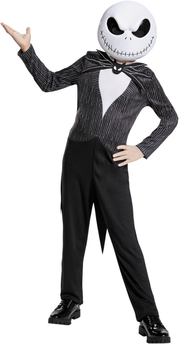 The Costume Center Black and White Jack Skellington Classic Boy Child Halloween Costume