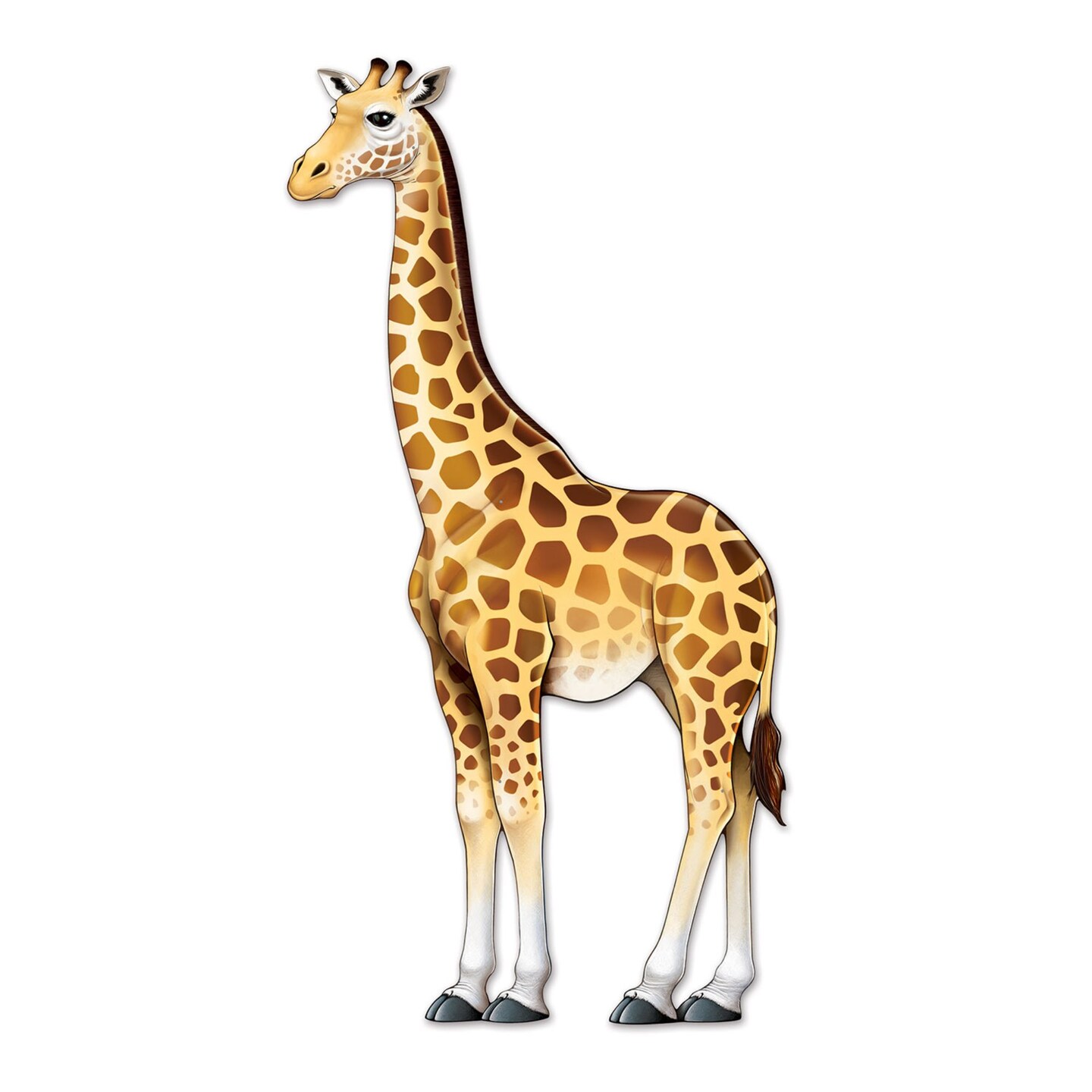 Beistle 27&#x22; Vibrant Unique Jointed Giraffe Decor