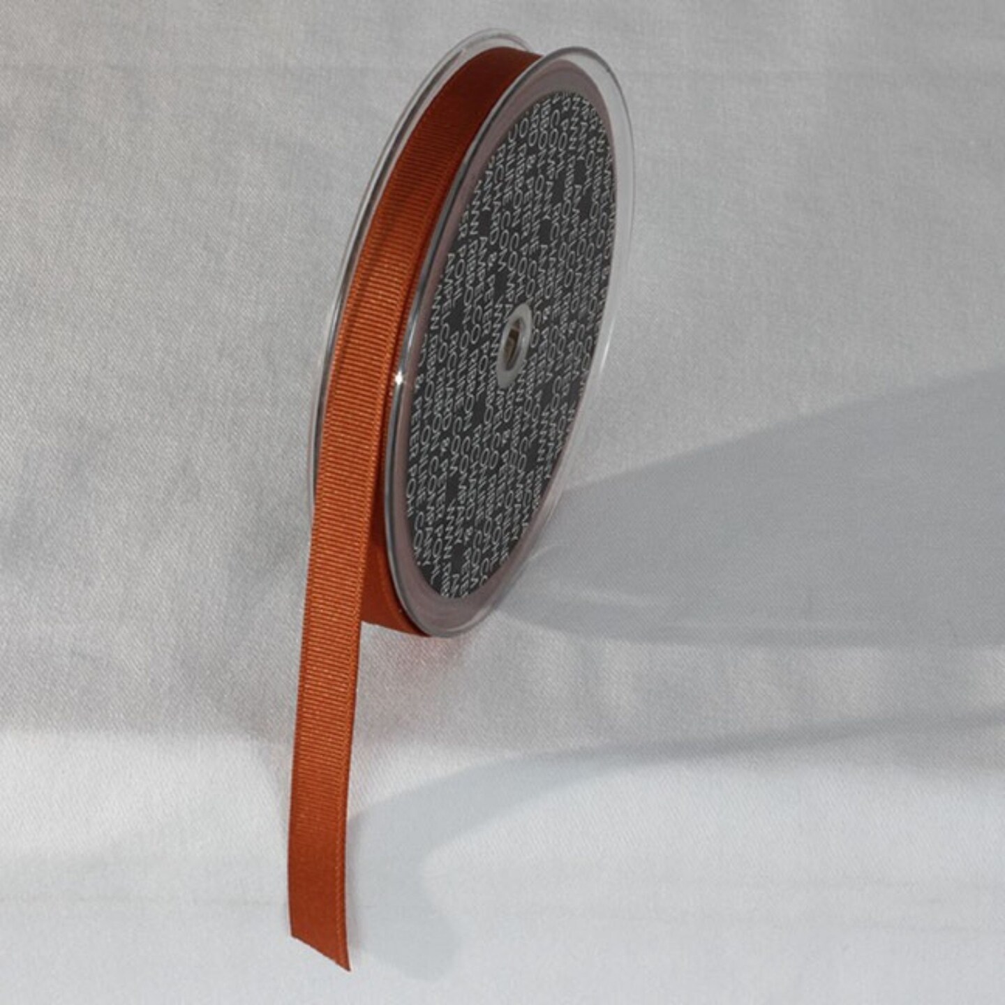 The Ribbon People Orange Striped Woven Edge Grosgrain Ribbon 0.25&#x22; x 22 Yards