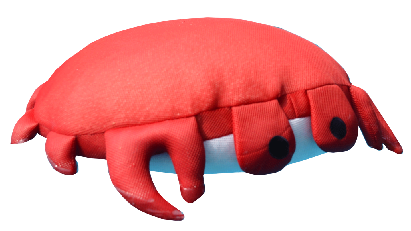 The Pool Supply Shop 30" Sandy Seaside Rider Stuffed Floating Crab Swimming Pool Pillow