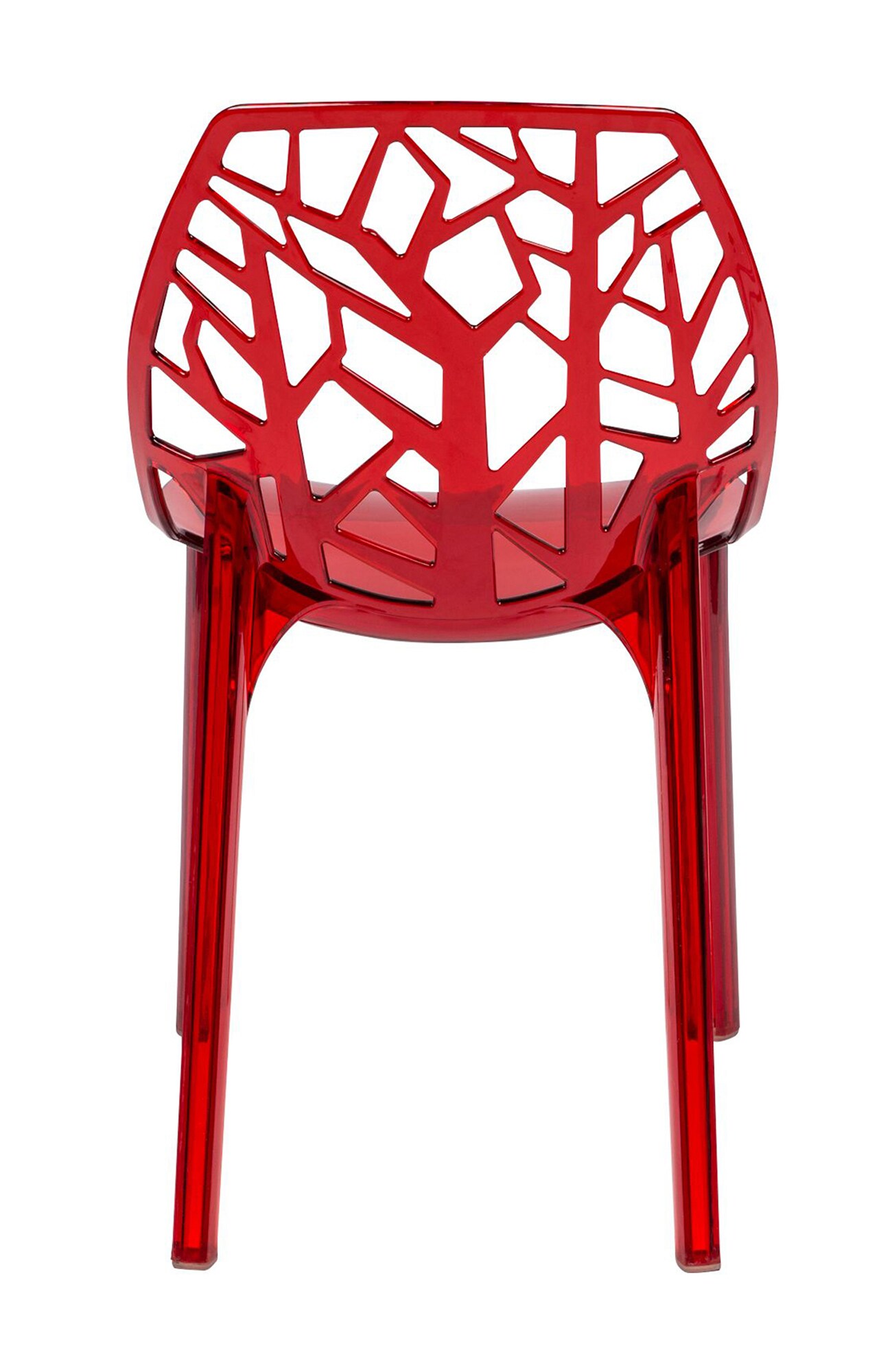 LeisureMod Cornelia Modern Dining Side Chair, Set of 2