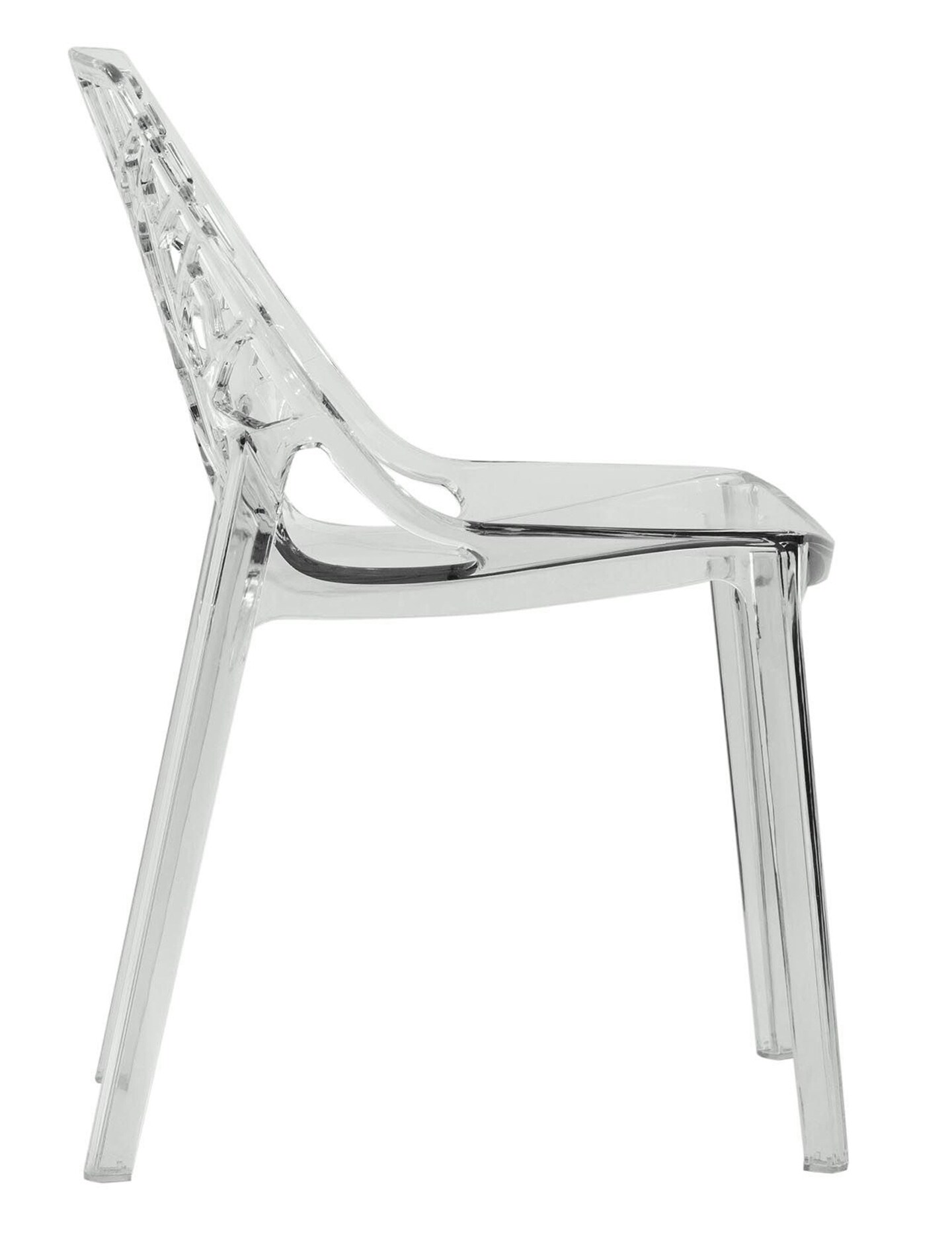 LeisureMod Cornelia Modern Dining Side Chair, Set of 4