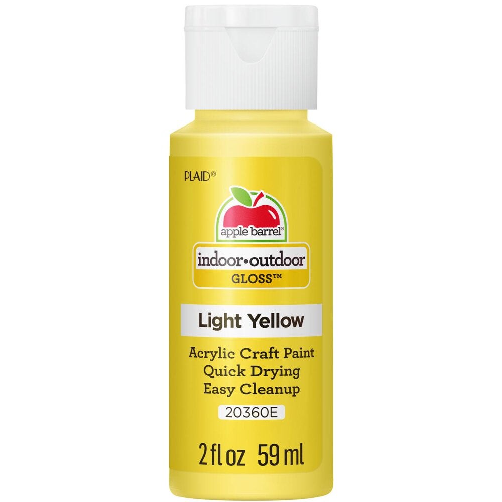 Apple Barrel Acrylic Craft Paint, Gloss Finish, Real Blue, 2 Fl Oz