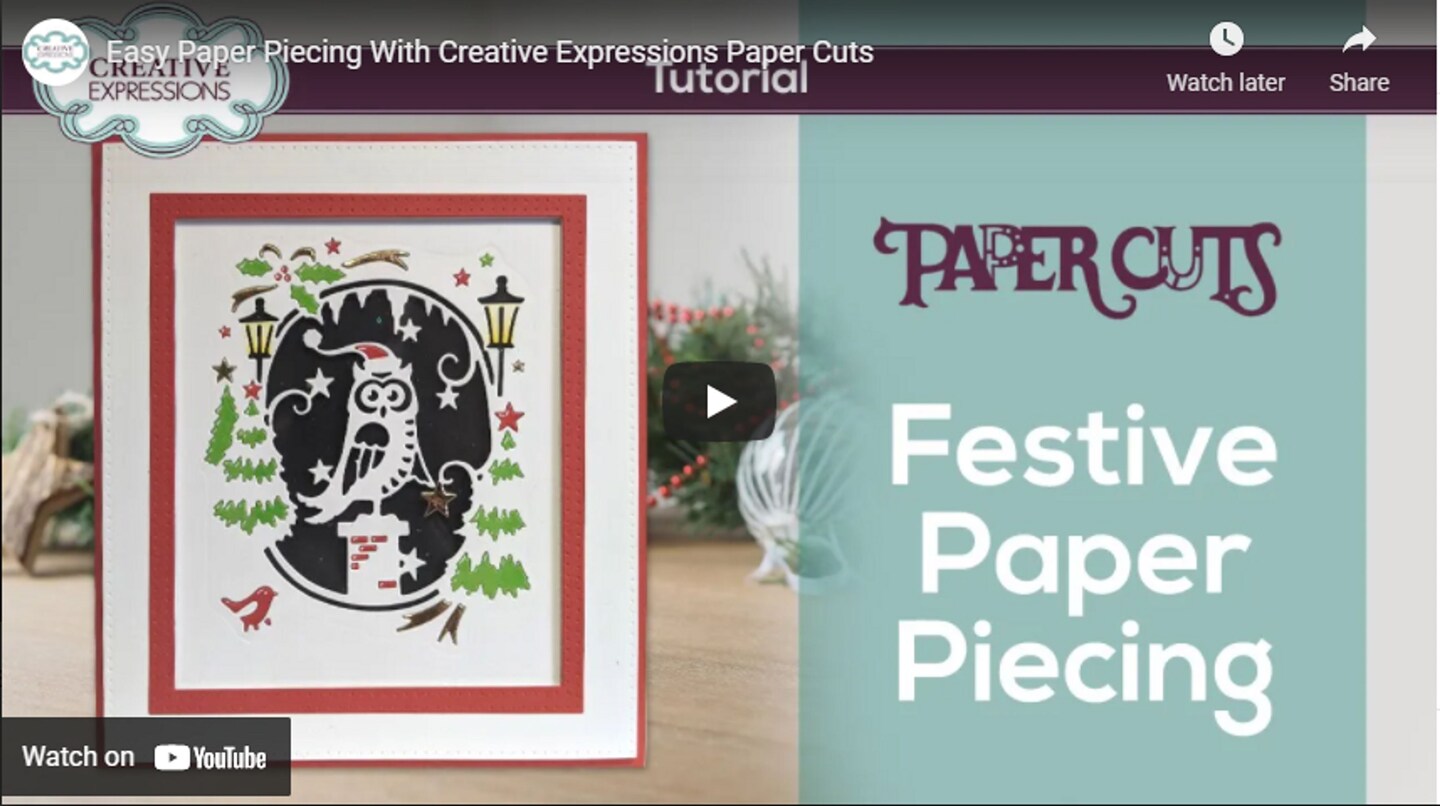 Creative Expressions  Paper Cuts Scene Polar Winter Craft Die
