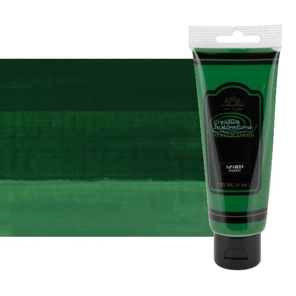 Creative Inspirations Acrylic Paint, Deep Green 500ml Bottle