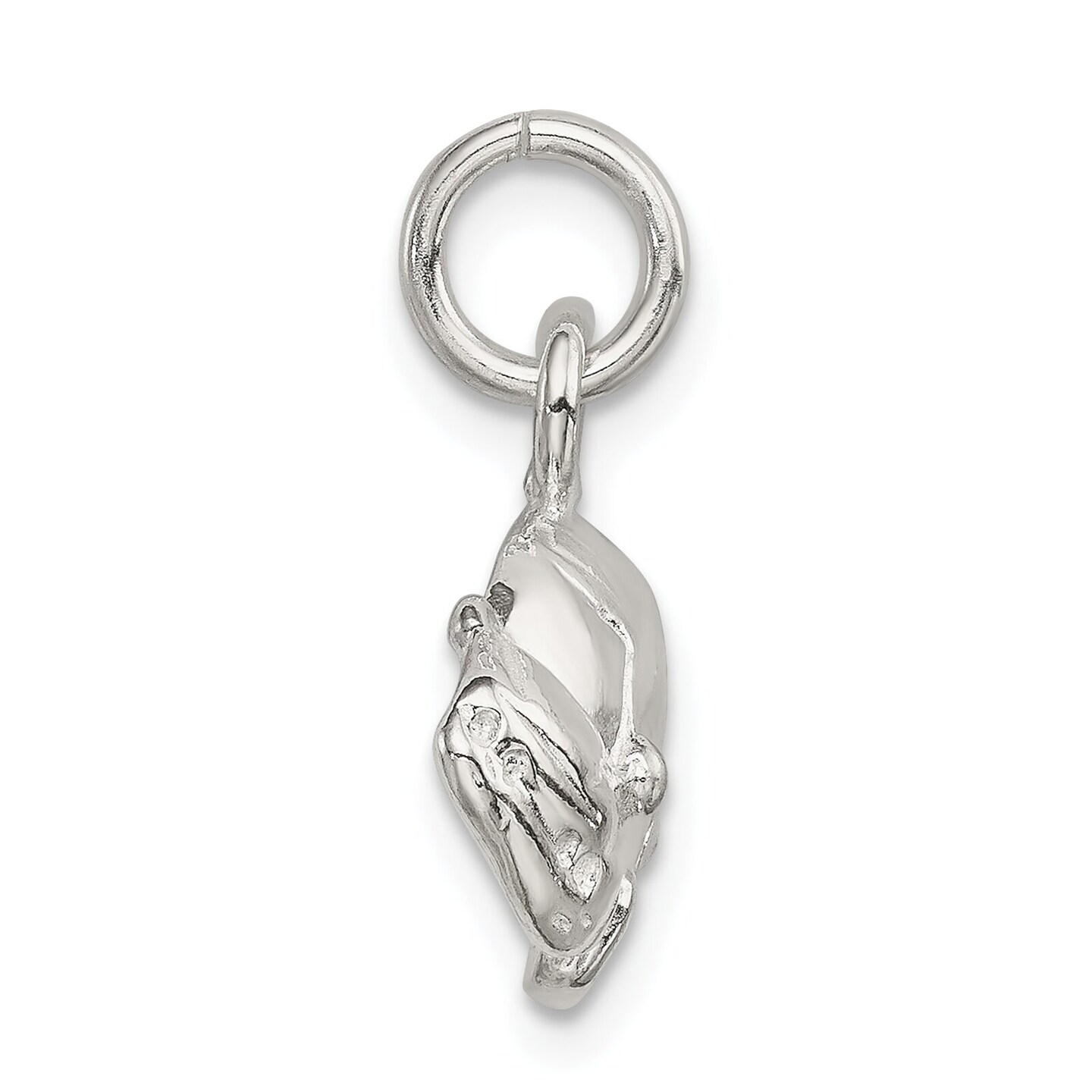 Sterling Silver Car Charm Pendant Jewelry Sports Coupe 14mm x 25mm