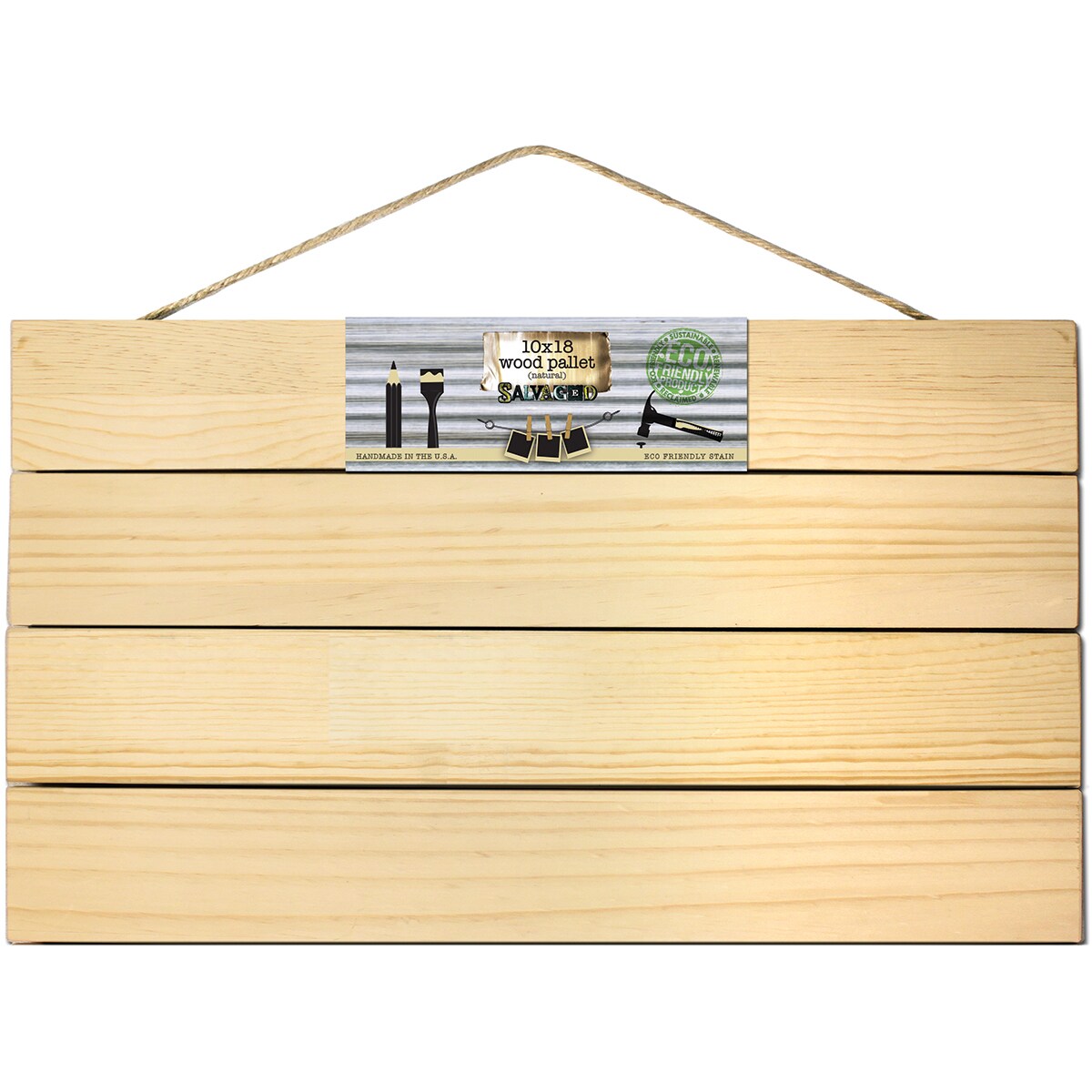 Salvaged Pallet Sign Blank 10&#x22;X18&#x22;-Natural