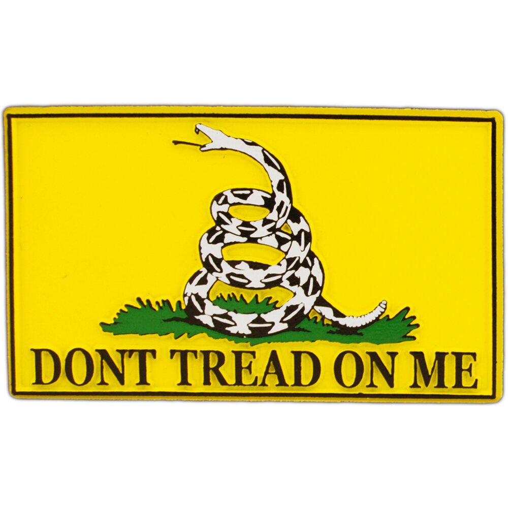 Don&#x2019;t Tread On Me Flexible Magnet Car Fridge Locker Decal (3&#x22;)