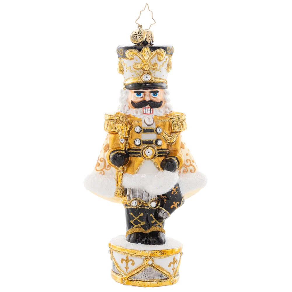 Christopher Radko Christopher Radko Golden Guardian Glass Christmas Ornament 1021657