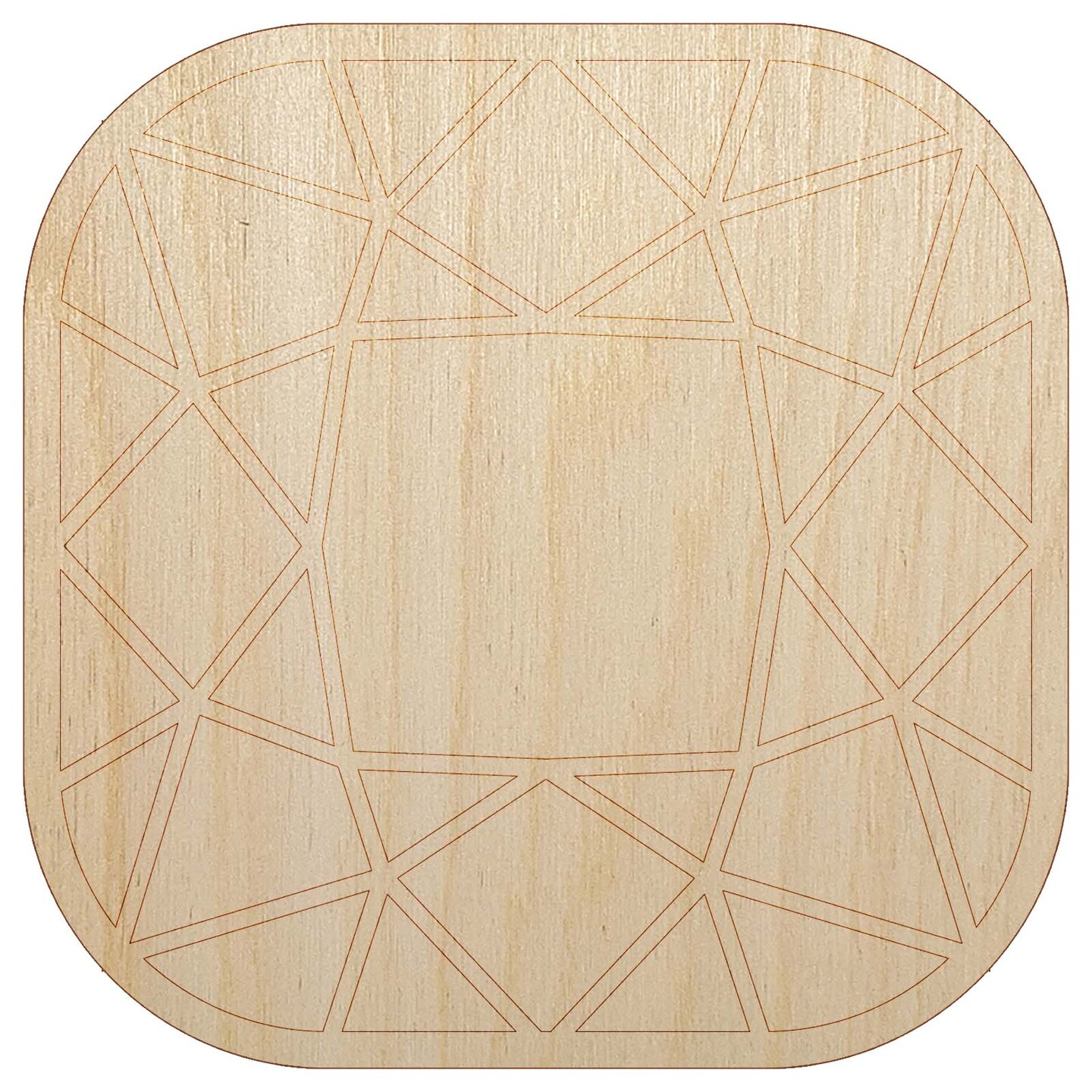Ring - Laser Cut Out Unfinished Wood Craft Shape WDG18