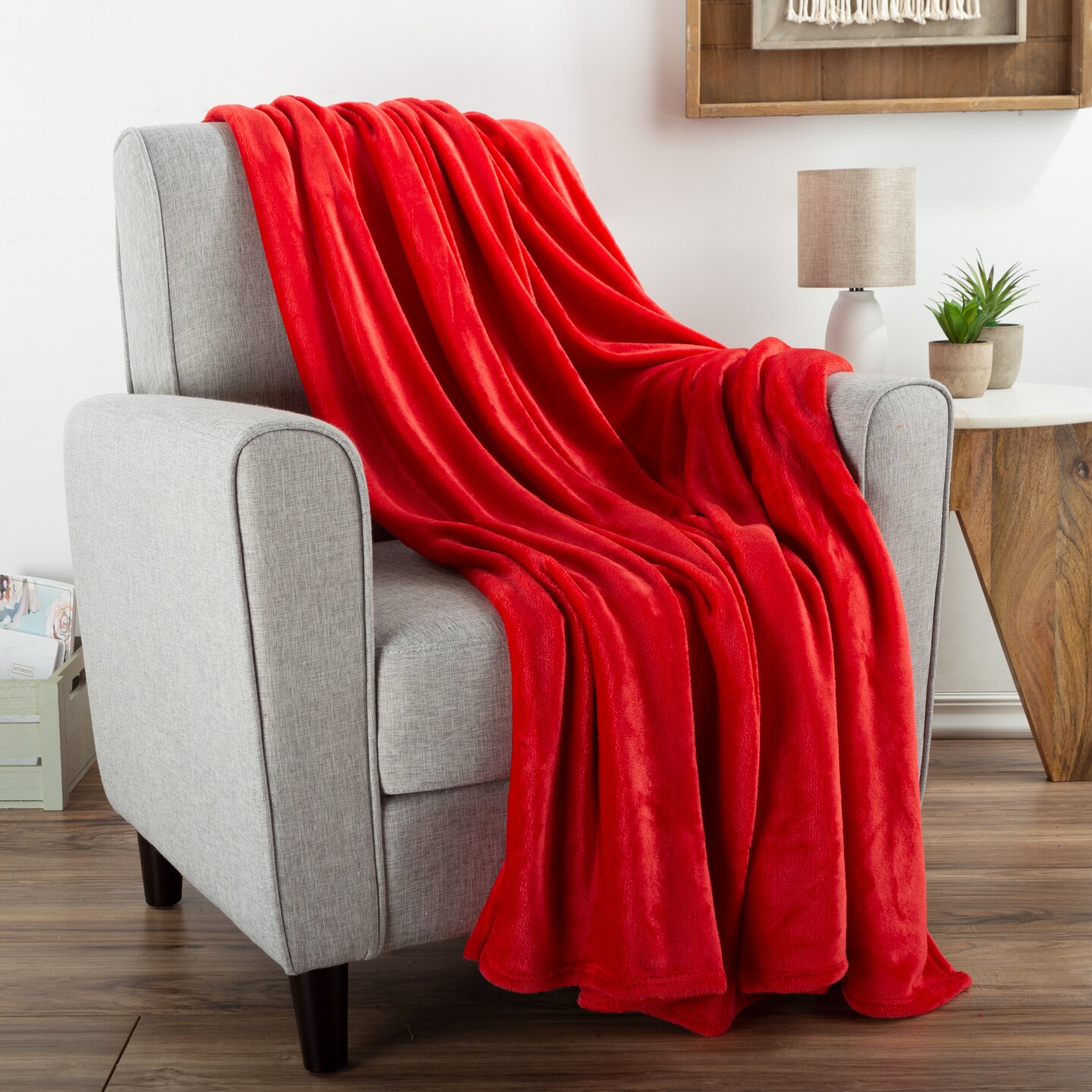 Oversized Fleece Throw Blanket 60X70 Soft Plush Microfiber Machine Washable Choice