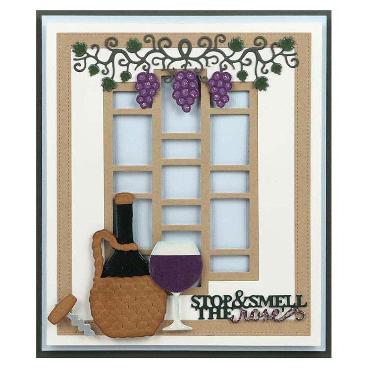 Creative Expressions Dies by Sue Wilson Frames &#x26; Tags Collection Grape Vine Border