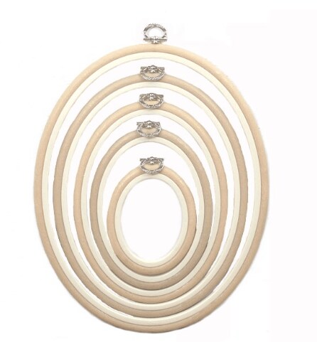 Oval Flexi Hoop Nurge 230-7 Sand