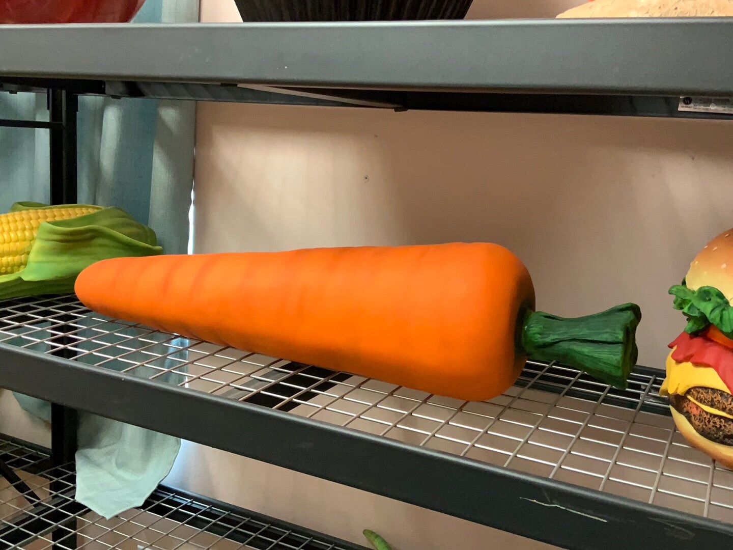 Carrot Over Sized Vegetable Statue