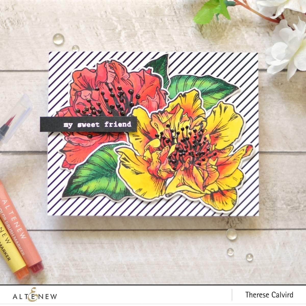 Retired - Watercolor Markers and Brushes Bundle