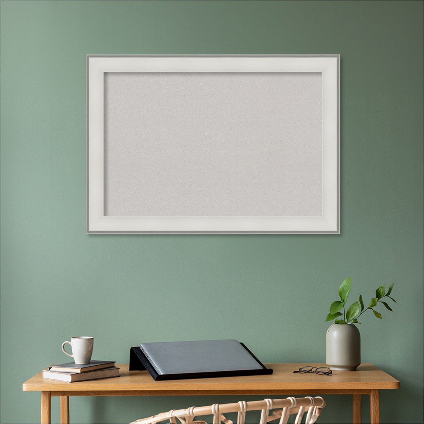 Imperial Framed Corkboard, Grey Cork
