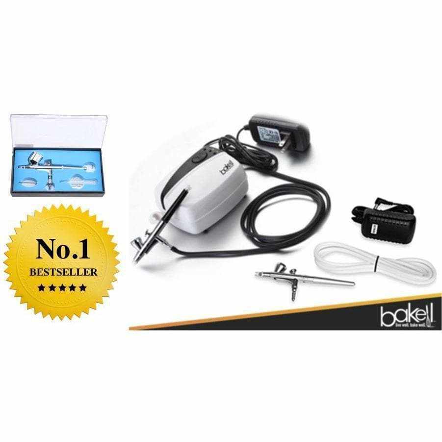 Airbrush Professional Series Bakell Airbrush Gun Kit (Classic Black)