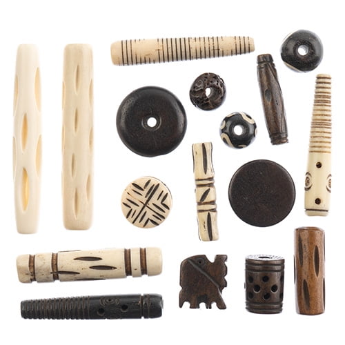 COBRA Bone Beads 1連 Bone Beads Polished – Kimber-Sansone-Design