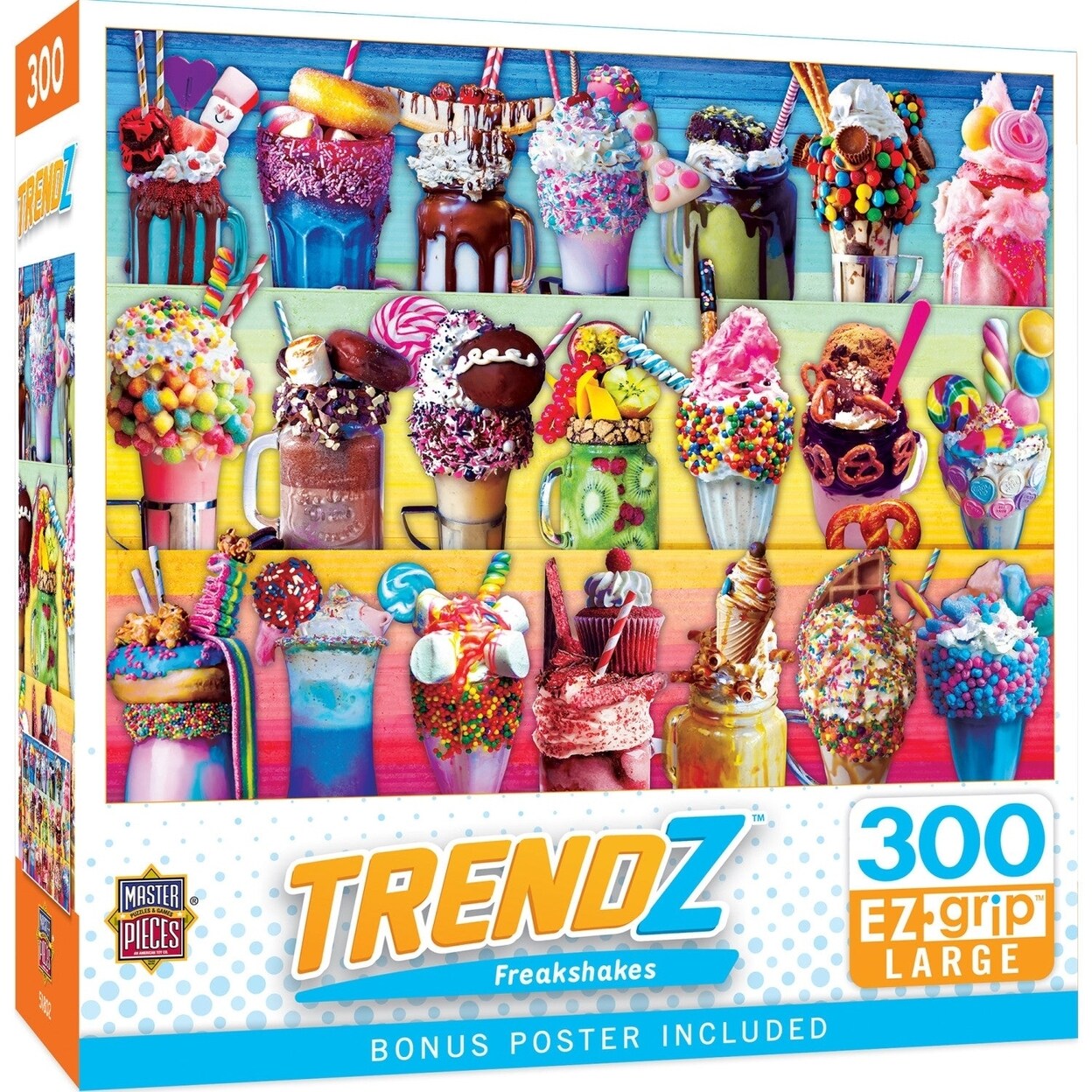 MasterPieces Trendz - Freakshakes 300 Piece EZ Grip Jigsaw Puzzle