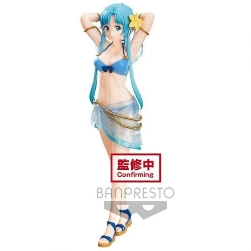 Bandai Banpresto Sword Art Online Asuna Exq Figure Swimsuit Assembly Required