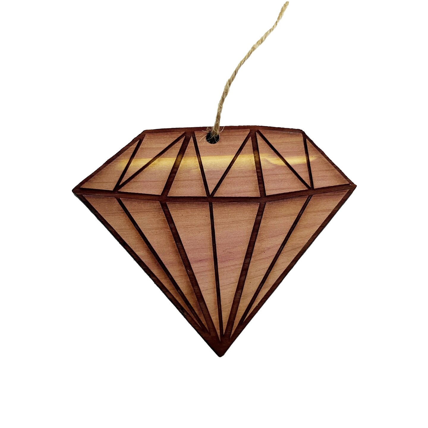 Diamond - Cedar Ornament Diamond - Cedar Ornament