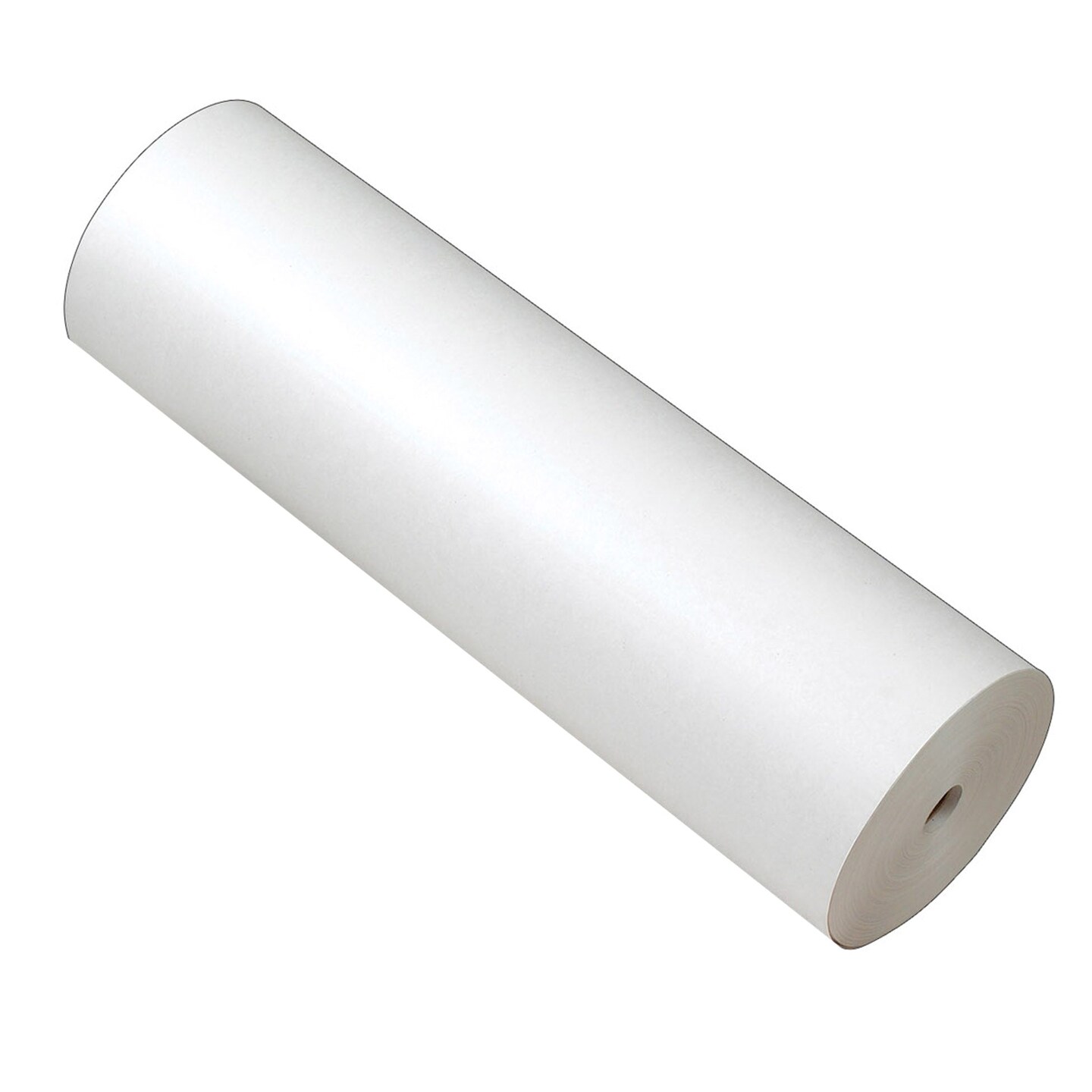 Newsprint Paper Roll, White, 24&#x22; x 1,000&#x27;, 1 Roll