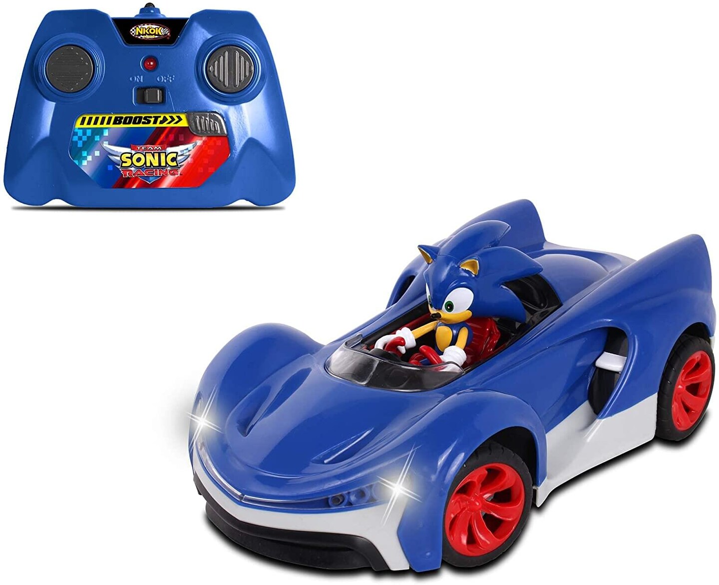 Sonic Racing 2.4Ghz Remote Controlled Car w/ Turbo Boost | Sonic The Hedgehog