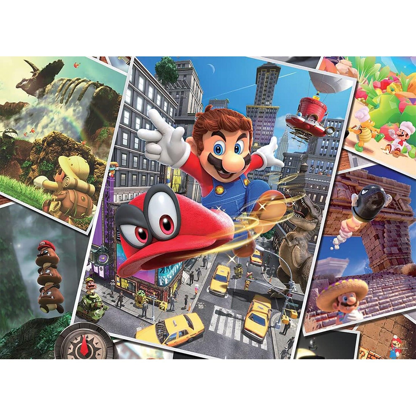 Super Mario&#x2122; Odyssey Snapshot 1000-Piece Puzzle