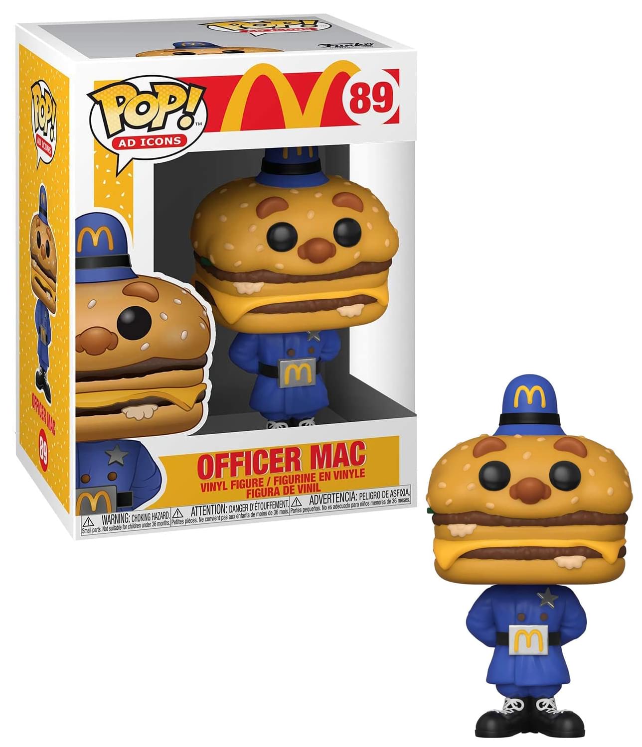 McDonald&#x27;s Funko POP Vinyl Figure | Officer Big Mac
