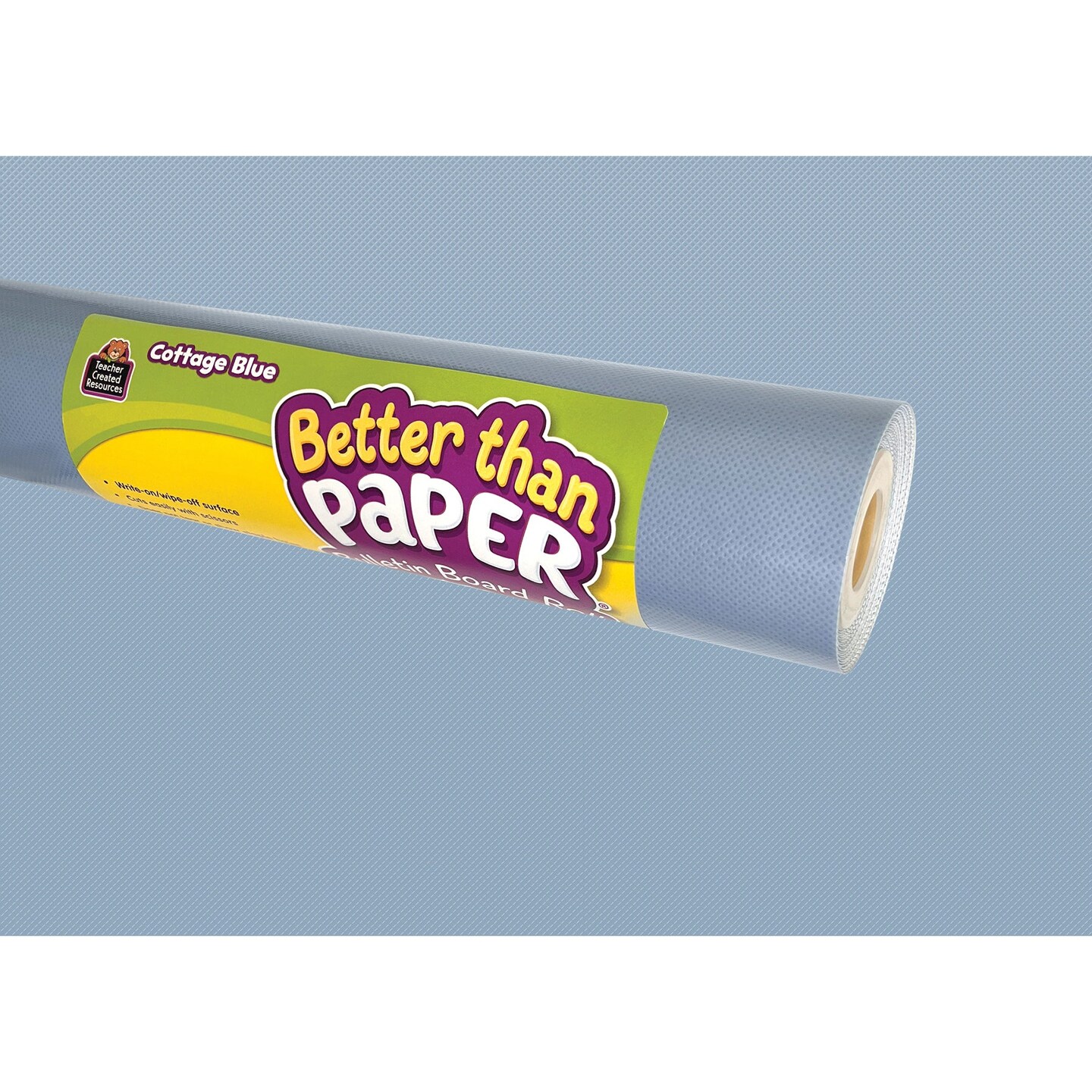 Better Than Paper&#xAE; Bulletin Board Roll, Cottage Blue, 4-Pack