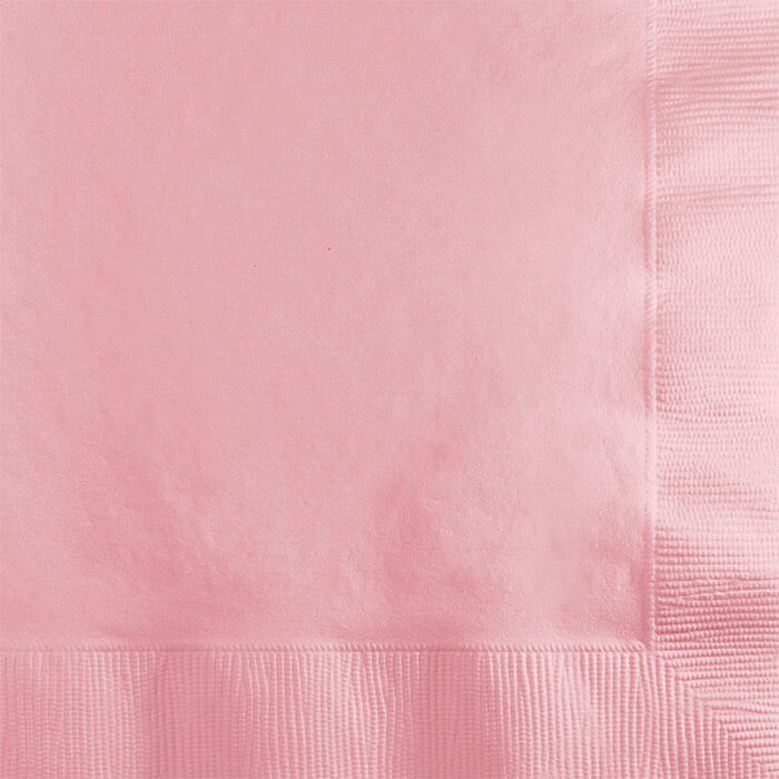 Classic Pink Beverage Napkin 2Ply, 50 ct