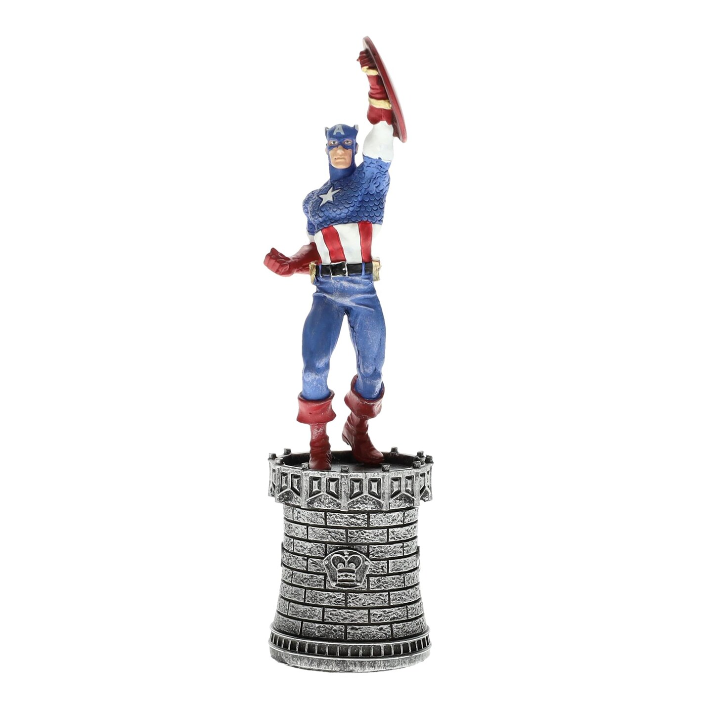 Marvel Chess Collection #6 Captain America (King) | Chess Piece Only