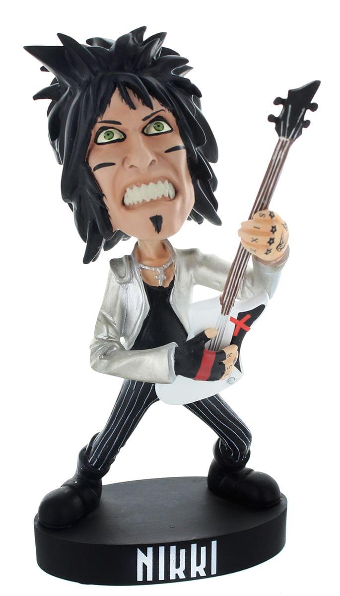 Locoape Motley Crue Nikki Sixx Resin Bobble Head Statue
