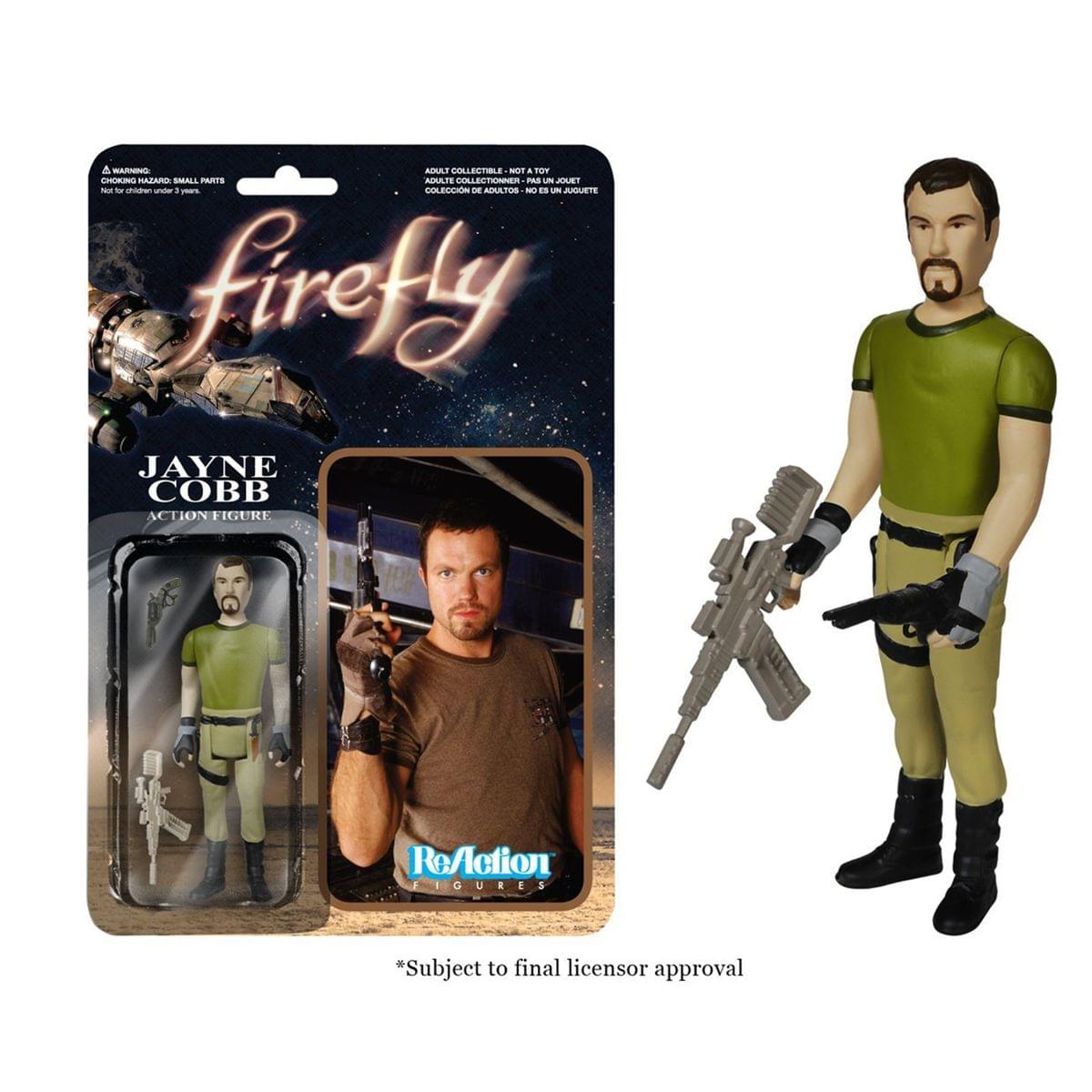 Funko ReAction Firefly Jayne Cobb Action Figure