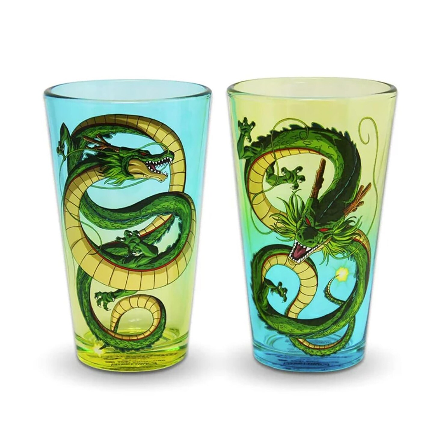 Dragon Ball Super Goku 2-Piece 16oz Pint Glass Set
