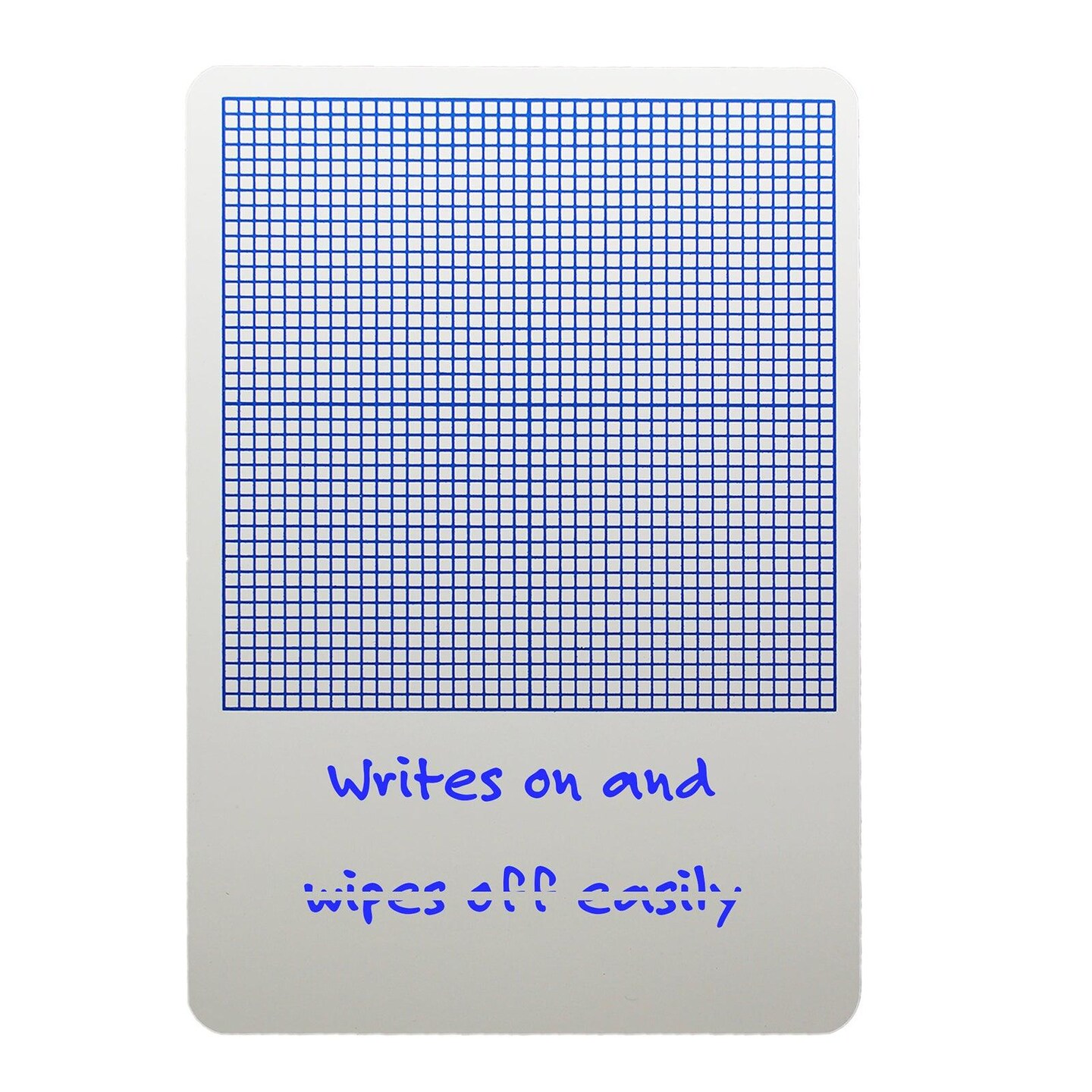 0.25&#x22; Graph Dry Erase Board, 11&#x22; x 16&#x22;, Pack of 3