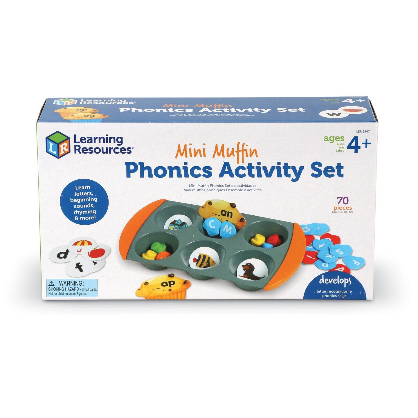 Muffin Tin Letters &#x26; Sounds