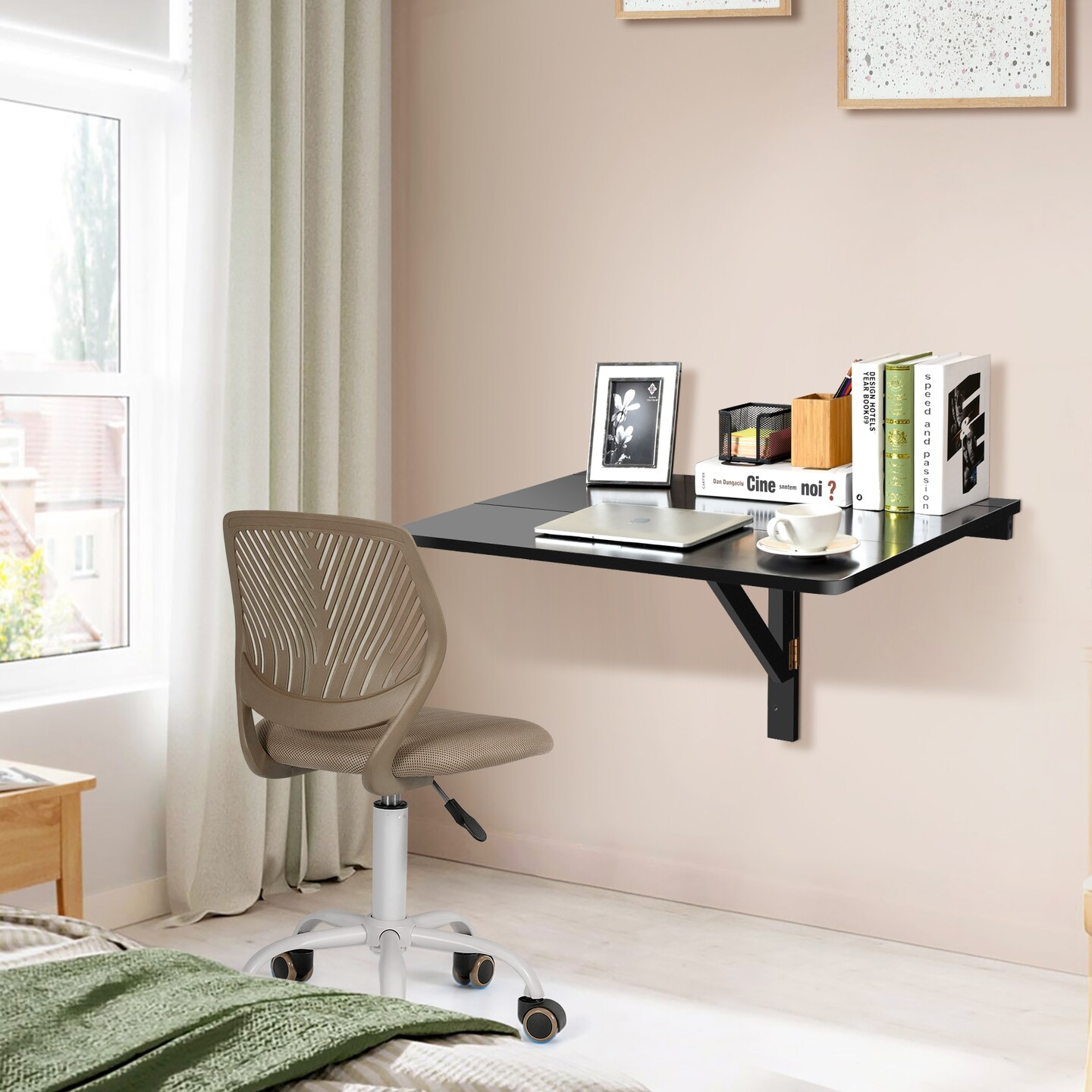 Wall Mounted Folding Table for Small Spaces