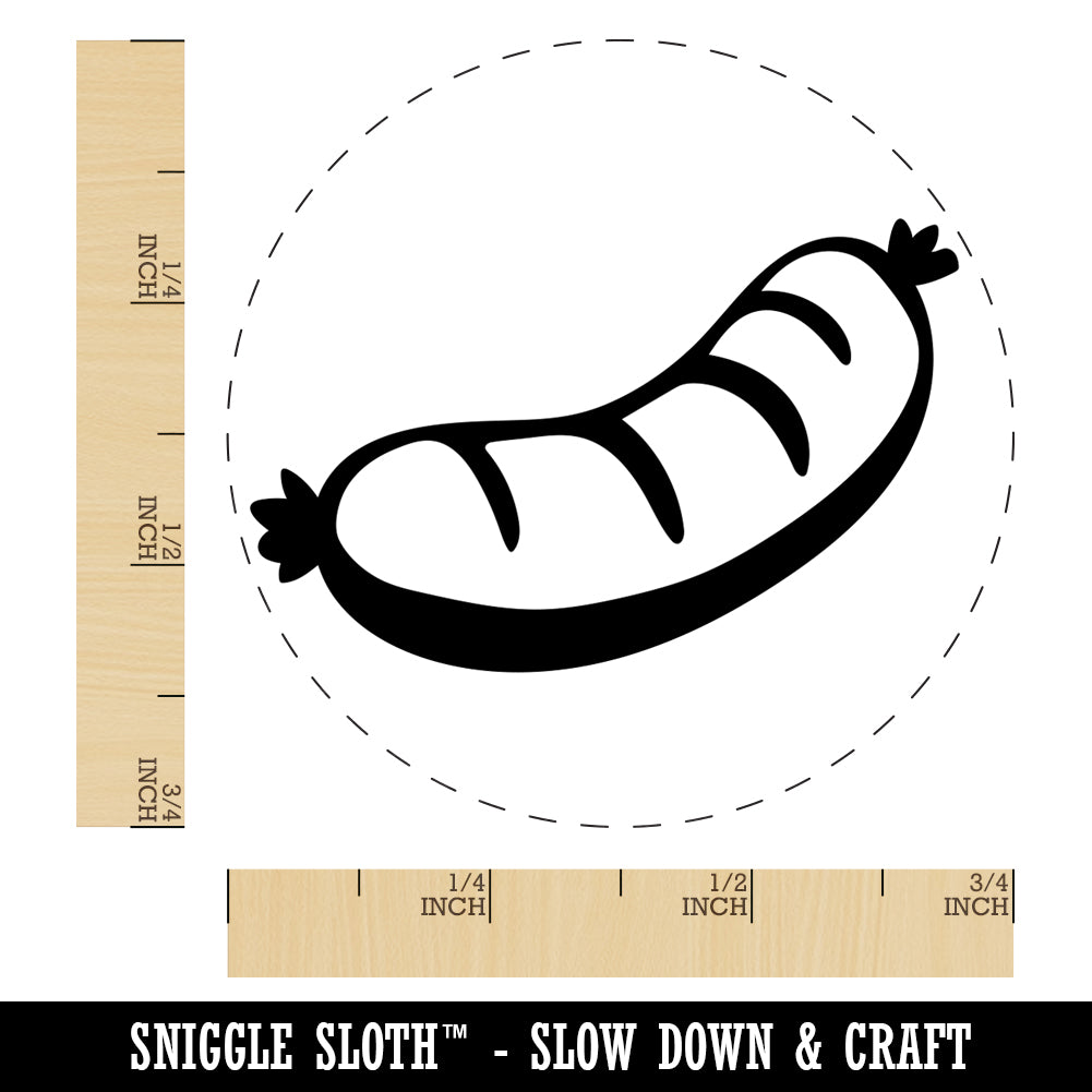 Oktoberfest Wiener Sausage Bratwurst Self-Inking Rubber Stamp for Stamping Crafting Planners