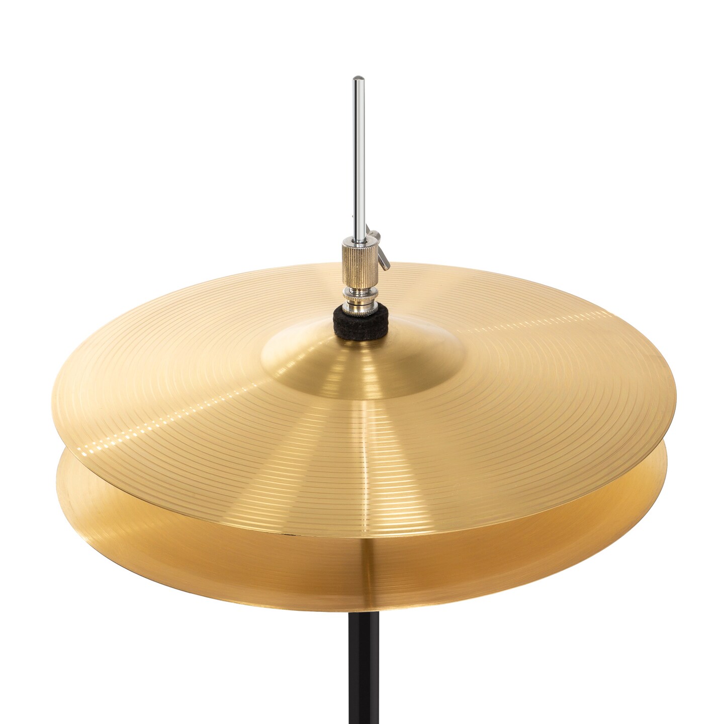 Ashthorpe 5-Piece Full Size Adult Drum Set with Remo Heads & Premium Brass Cymbals - Complete Professional Percussion Kit with Chrome Hardware