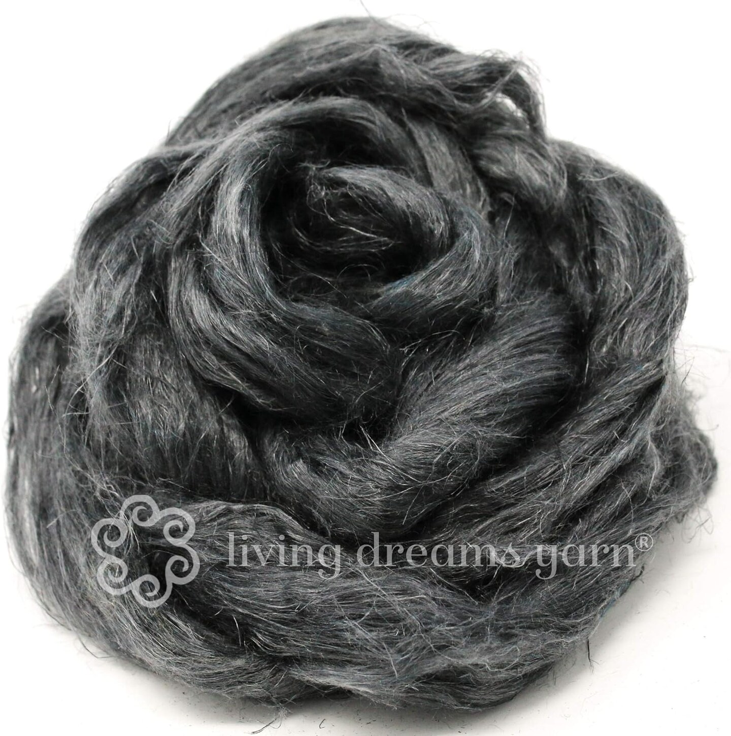 Flax/Linen - Beautifully Dyed Vivid Colors, Combed Top Roving for Spinning, Blending, Felting, Weaving.