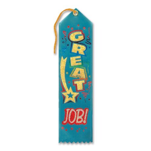 Great Job! Award Ribbon | Michaels