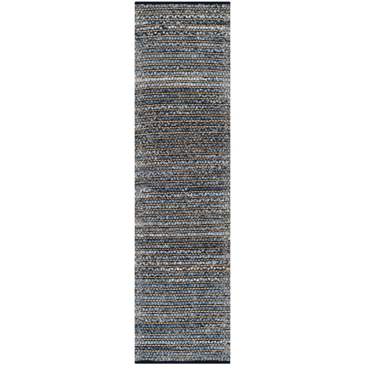 Safavieh Cape Cod Collection Cap365A Handwoven Blue Rug Area Rug Carpet Shag