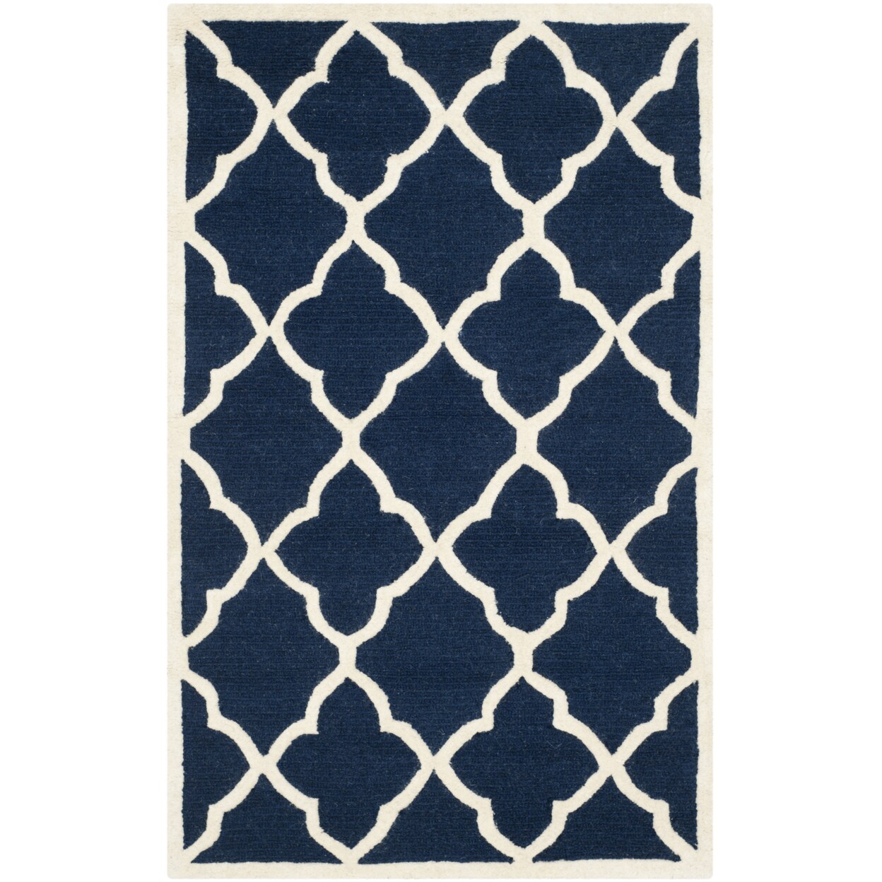 Safavieh Cambridge CAM312M Handmade Navy / Ivory Rug Michaels