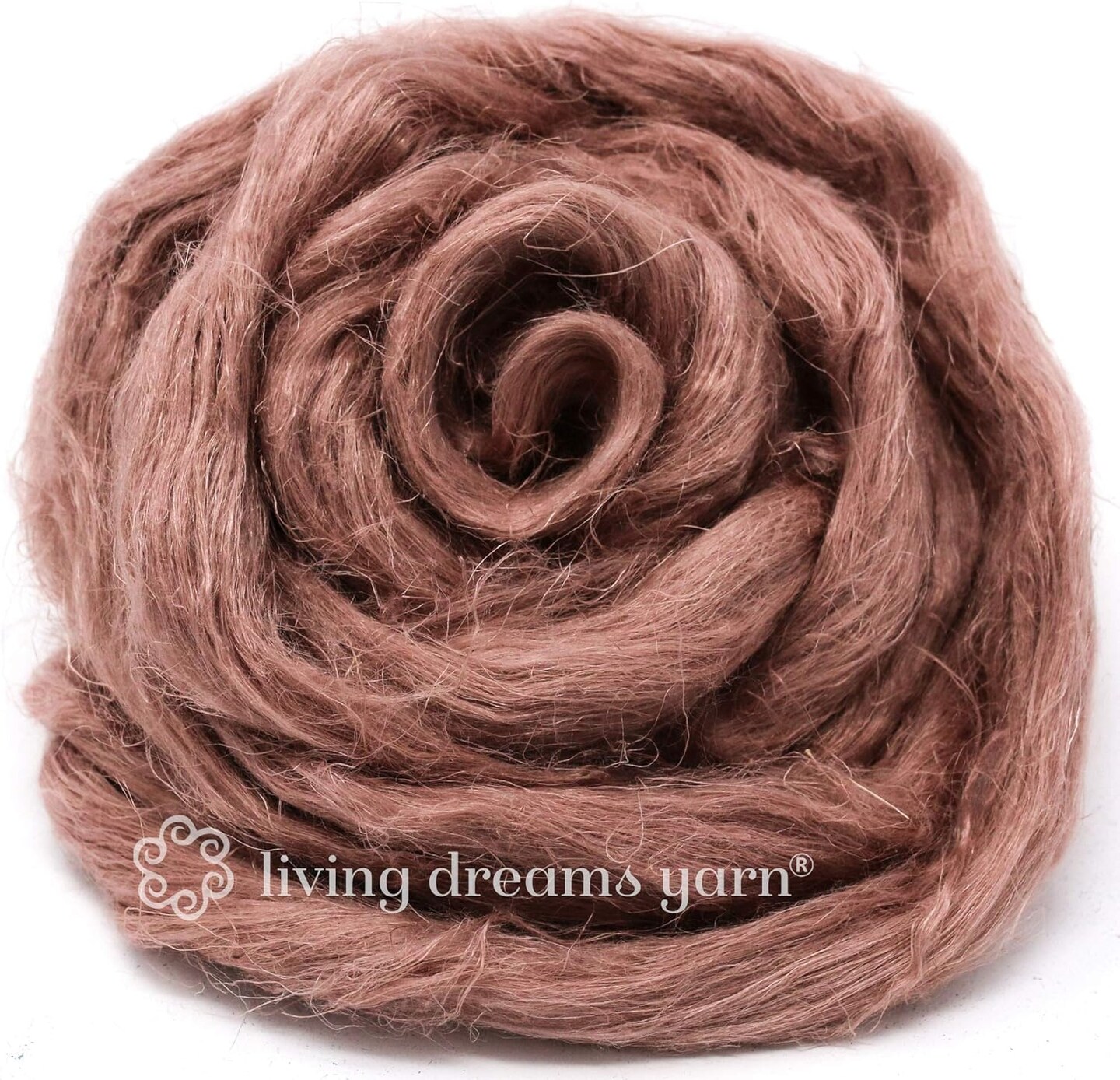 Hemp - Beautifully Dyed Vivid Colors, Combed Top Roving for Spinning, Blending, Felting, Weaving.